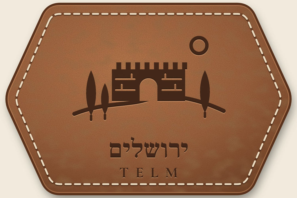 פאץ' עור חרוט · ירושלים · TELM LANDS